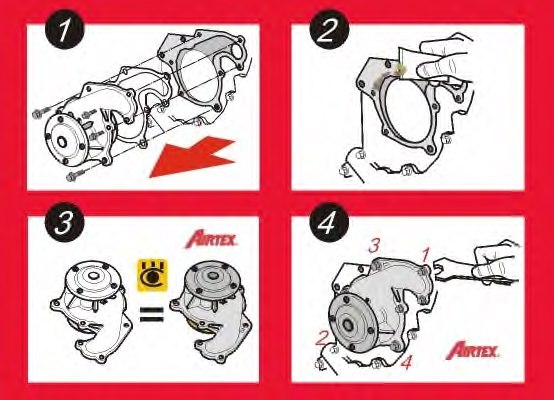 AIRTEX WPK-152303 Water Pump & Timing Belt Kit